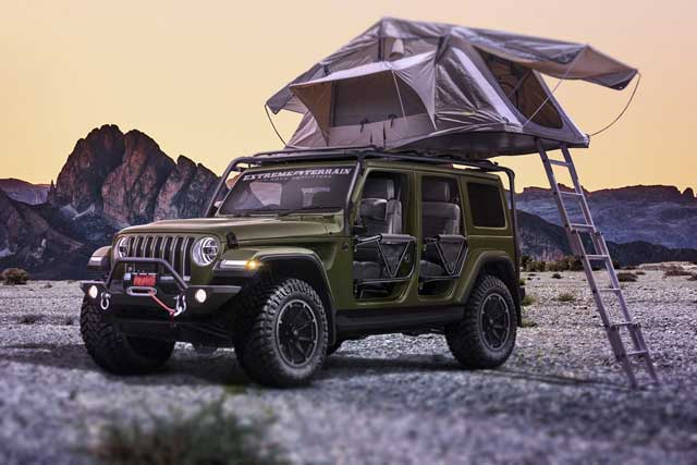 Best SUVs For Camping (Suitable for sleeping): Jeep Wrangler