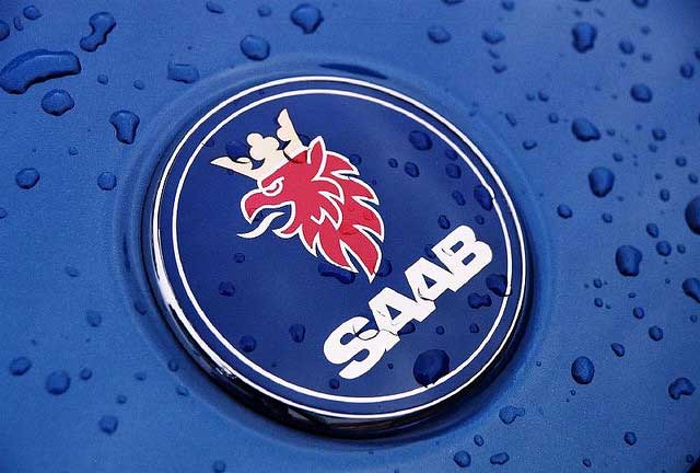 Car Logos With Crown：Saab