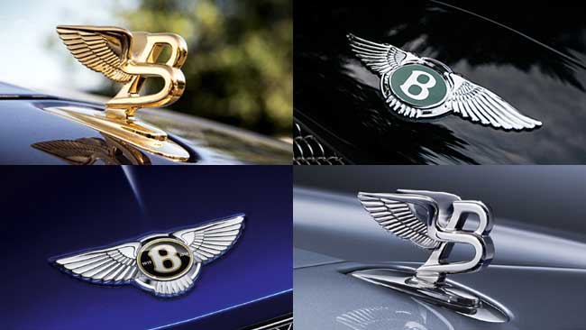 What do the Different Colors of the Bentley Logo Represent?