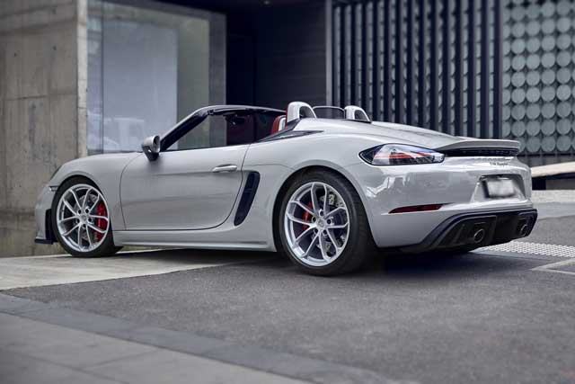 10 Fastest 4-Cylinder Cars: Ranked by Top Speed: #2 Porsche 718 Boxster S
