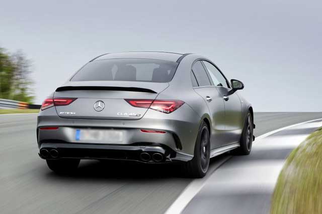 10 Fastest 4-Cylinder Cars: Ranked by Top Speed: #4 Mercedes CLA45 AMG S