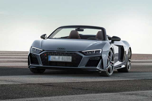 Top 10 Fastest Audi Cars: Audi R8 Spyder V10