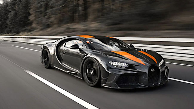 Top 20 Fastest Cars in the World (by Top Speed)