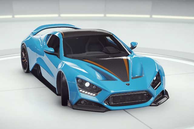 Top 10 Fastest Cars in Asphalt 9: #10 Zenvo TS1 GT Anniversary