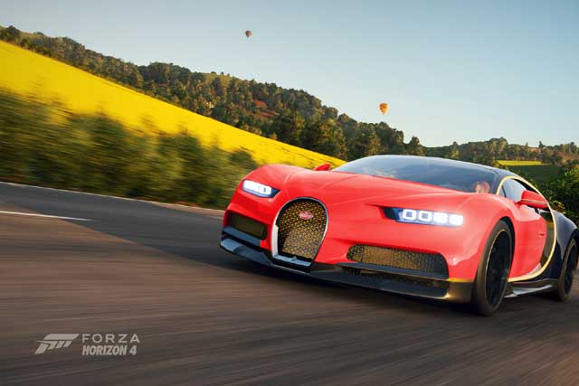 Top 5 Fastest Cars in Forza Horizon 4: Bugatti