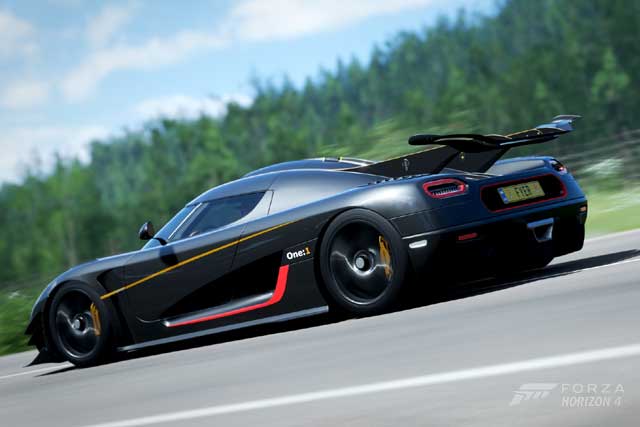 Top 5 Fastest Cars in Forza Horizon 4: Koenigsegg