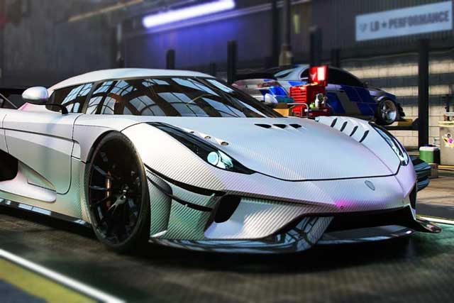 Top 5 Fastest Cars in NFS Heat: Koenigsegg