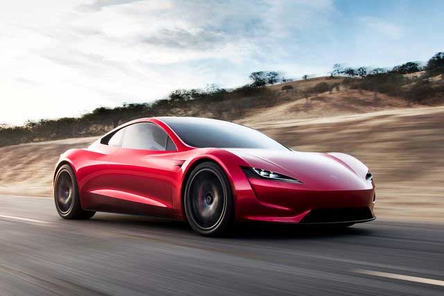 Top 10 Fastest Electric Cars: Roadster