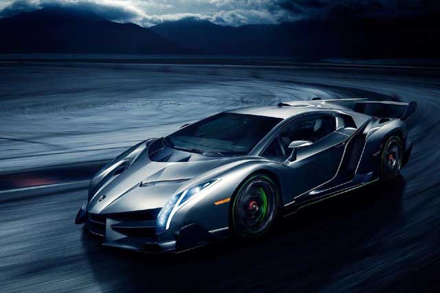 Top 7 Fastest Lamborghini of all Time: Veneno