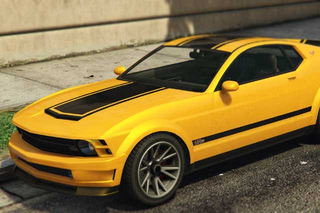 Top 5 Fastest Muscle Cars in GTA 5: Vapid Dominator