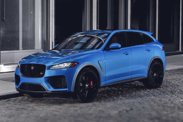 Top 10 Fastest SUVs in the World: F-Pace SVR
