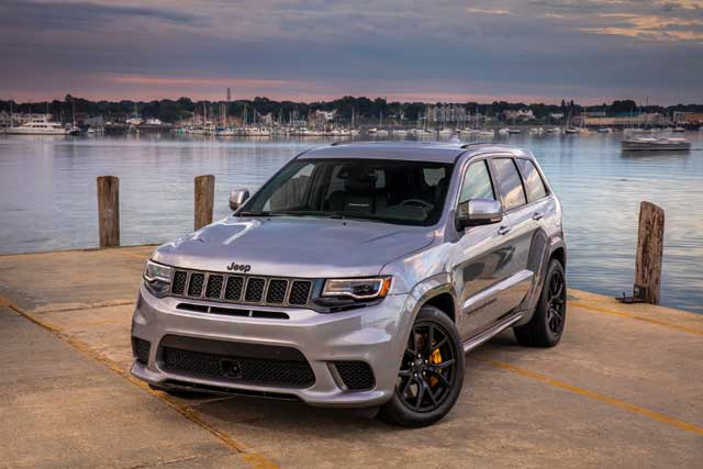 Top 10 Fastest SUVs in the World: Grand Cherokee Trackhawk