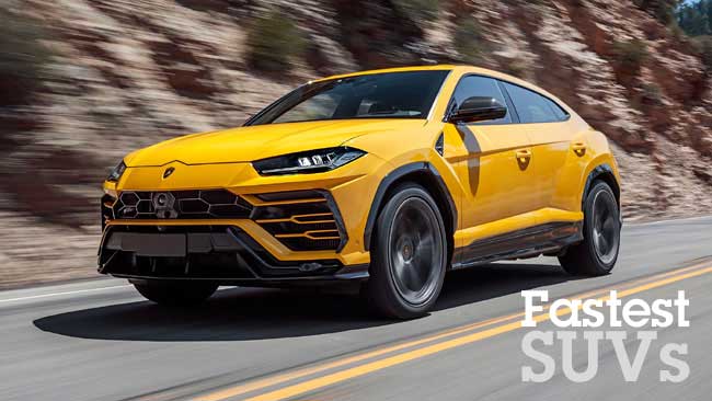 Top 10 Fastest SUVs in the World (as of 2021)