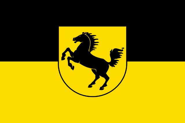 Flag of Stuttgart, Germany