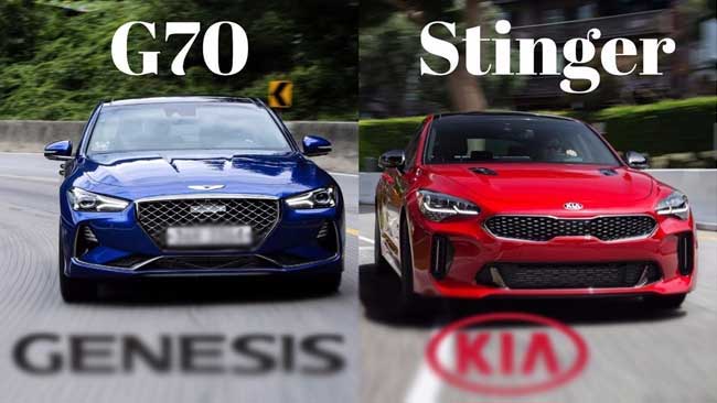 Genesis G70 vs. Kia Stinger: Which is Better?