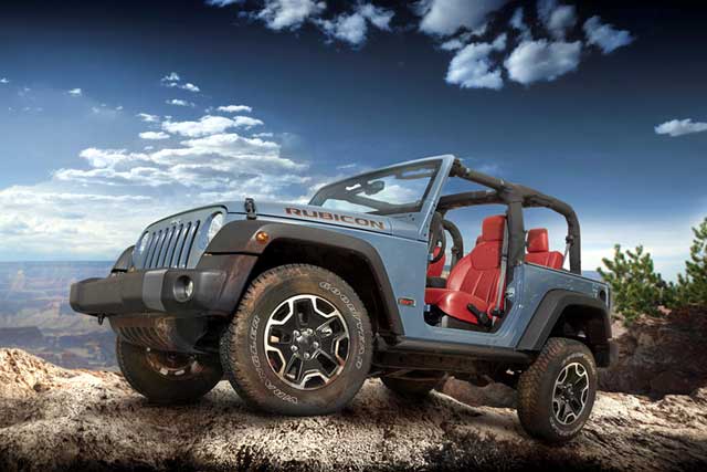 8 of the Greatest Jeep Wrangler Limited Editions: 4. 2013 Jeep Wrangler Rubicon 10th Anniversary Edition