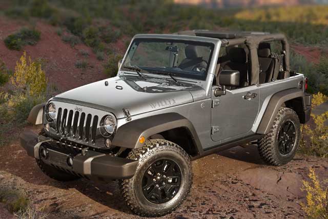 8 of the Greatest Jeep Wrangler Limited Editions: 5. 2014 Jeep Wrangler Willys Wheeler Edition