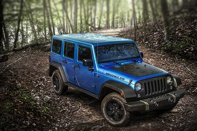 8 of the Greatest Jeep Wrangler Limited Editions: 8. 2016 Jeep Wrangler Black Bear Edition