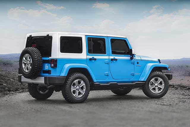 8 of the Greatest Jeep Wrangler Limited Editions: 7. 2017 Jeep Wrangler Chief Edition