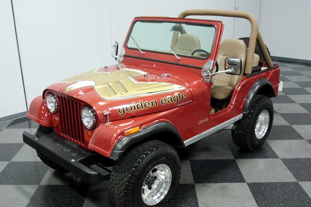 8 of the Greatest Jeep Wrangler Limited Editions: 2. 1977 Jeep CJ-5/CJ-7 Golden Eagle