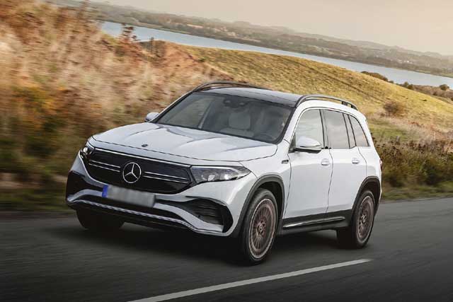 The 10 Most Anticipated All-Electric SUVs for 2022: 3. Mercedes-Benz EQB