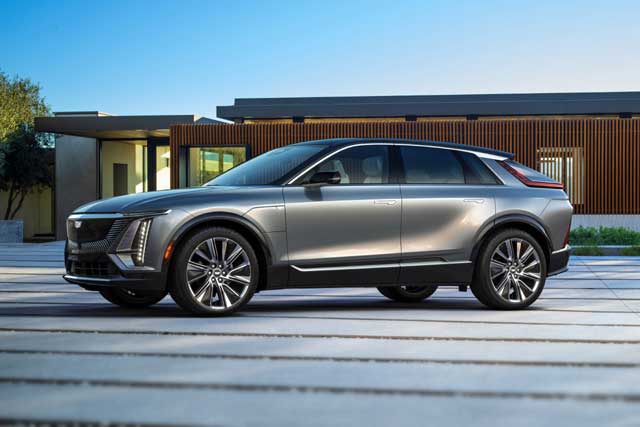 The 10 Most Anticipated All-Electric SUVs for 2022: 2. Cadillac Lyriq