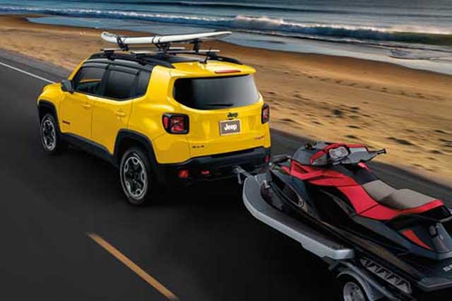 The 5 Most Economical Towing Vehicle: Jeep Renegade