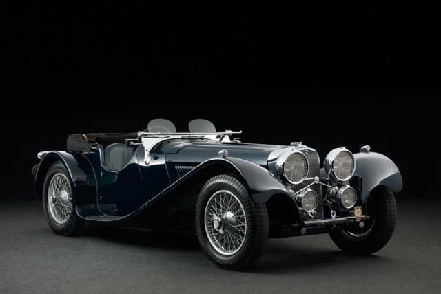 Top 7 Most Expensive Car in the 1930s: Jaguar SS 100