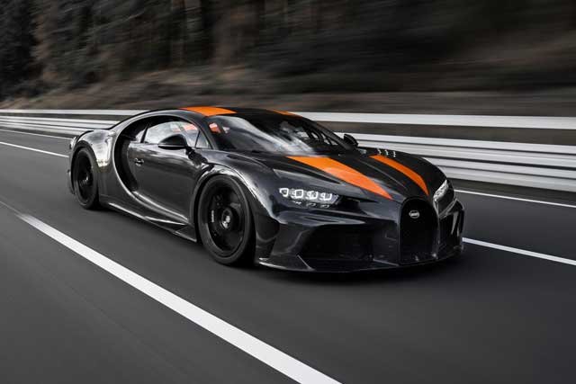 Top 10 Most Expensive Cars in the World: Chiron Super Sport 300+