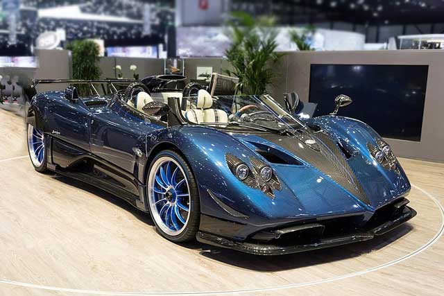 Top 10 Most Expensive Cars in the World: Zonda HP Barchetta