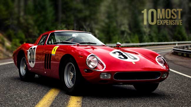 Top 10 Most Expensive Ferrari in the World