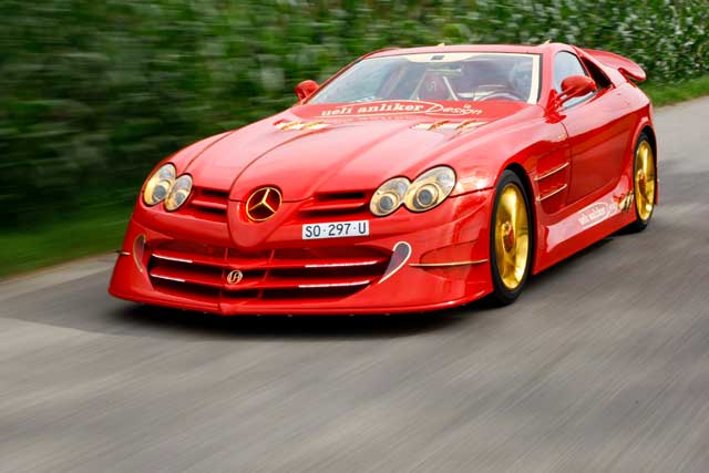 Top 10 Most Expensive Mercedes-Benz Cars in the World: 999 Red Gold Dream