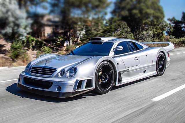 Top 10 Most Expensive Mercedes-Benz Cars in the World: CLK GTR SuperSport