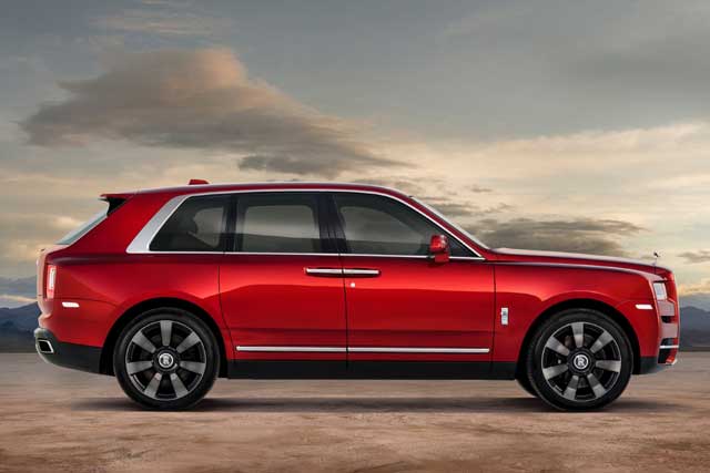 Top 10 Most Expensive SUVs: Cullinan