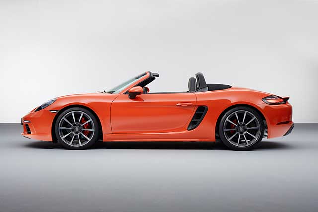 The 12 Most Powerful 4-Cylinder Engines of All Time: 4. 718 Boxster S