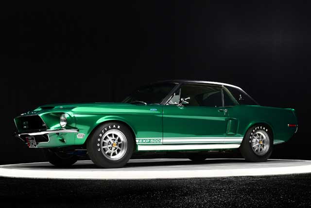 The 7 Rarest Mustang Models of All Time: #3. 1968 Shelby GT500 Green Hornet