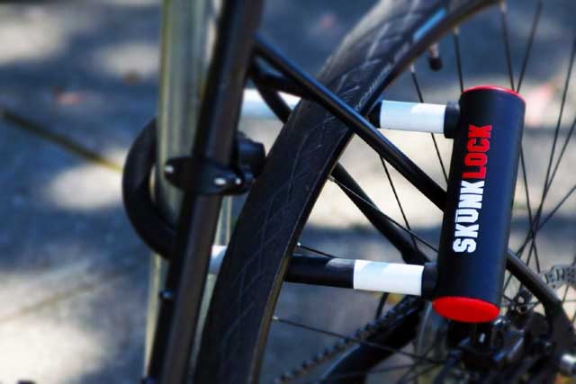 The 5 Smart Bike Locks with Alarm: SKUNK Bike Lock