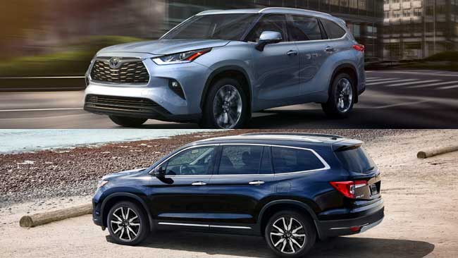 Toyota Highlander vs. Honda Pilot: Which is More Reliable?