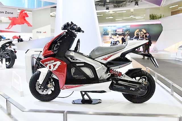 The 6 Upcoming Electric Motorcycles in India 2021: 5. TVS Creon