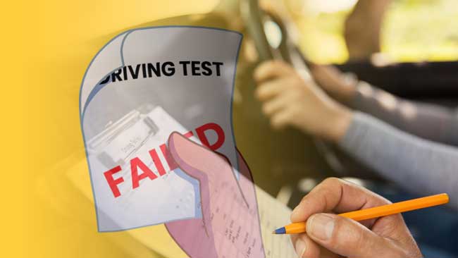 Common Reasons Why You May Fail the DMV Exam