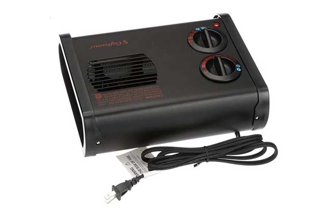 Zerostart 2600900 Interior Car Warmer Compact Plug-in Electric Portable  Heater, 3,000 BTU | 120 Volts | 900 Watts