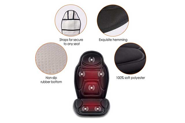 Snailax Massage Car Seat Cushion