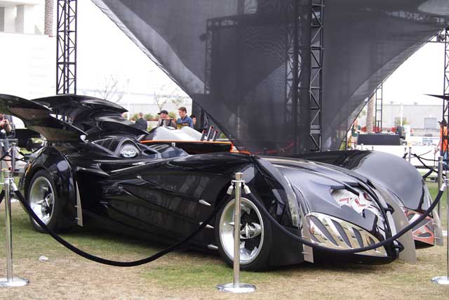 Batman and Robin Batmobile