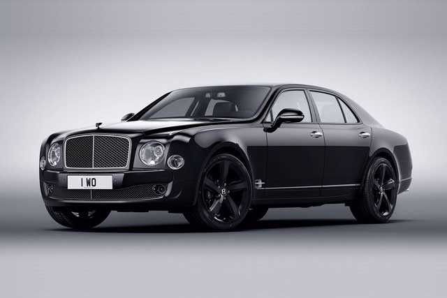 The 7 Best Bentley Mulsanne Models: 5. Mulsanne Speed "Blue Train" Edition