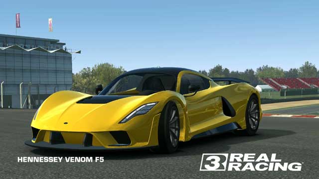 Fastest Cars In Real Racing 3: Hennessey Venom F5
