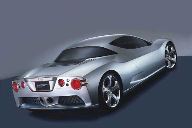 Most Amazing Honda Concept Cars: 9. 2003 Honda HSC