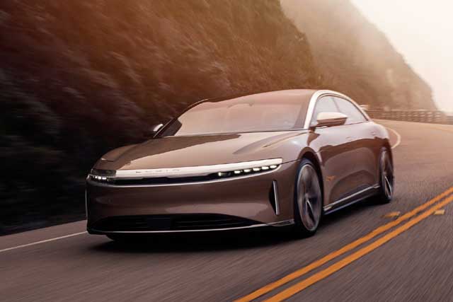 2022 Lucid Air Dream Edition R all-wheel drive