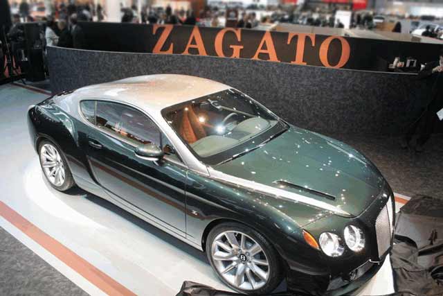 The 8 Most Expensive Bentleys: 6. Bentley Continental GTZ Zagato Special Edition