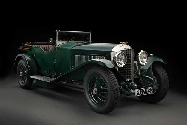 The 8 Most Expensive Bentleys: 2. 1930 Bentley Speed Six Open Tourer