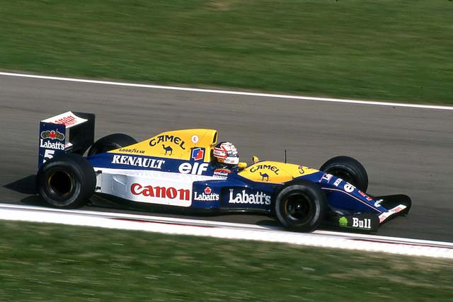 Most Expensive F1 Cars: 6. 1992 Williams-Renault FW14B